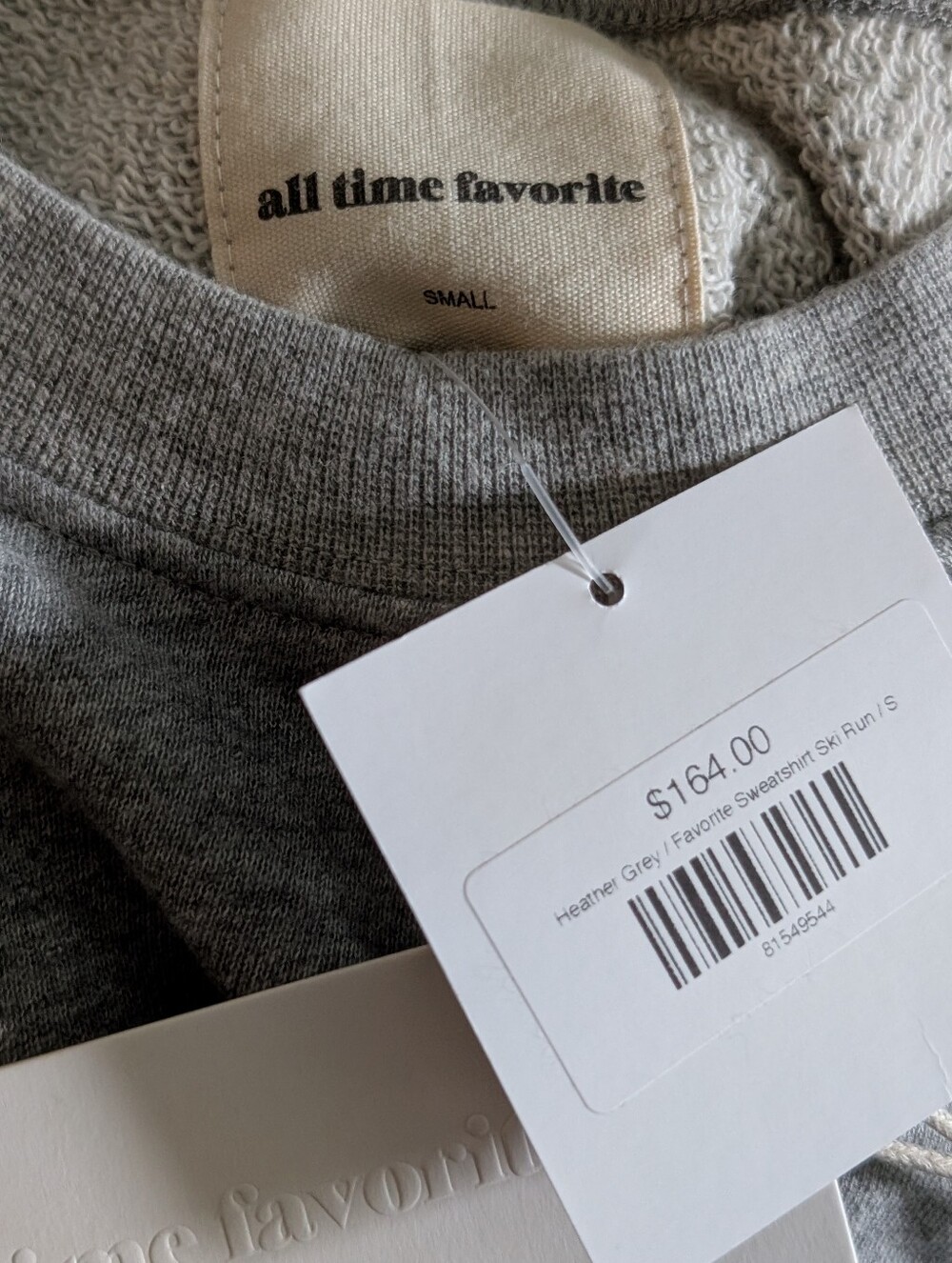 Anthropologie All Time Favorite Sweatshirt * NWT * * Small - Picture 3 of 3